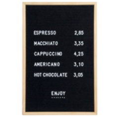 Chalkboards & Wall Displays