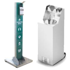 Hand Wash & Sanitiser Stations