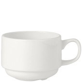 Steelite Simplicity White Slimline Stacking Cup 200ml/7oz (Pack of 36)