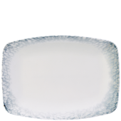 Porland Enigma Ripple Rectangular Plate 32cm (Pack of 6) 118432RI