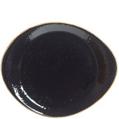 Steelite Craft Liquorice Freestyle Plate 25.5cm/10" (Pack of 12)