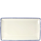 Steelite Blue Dapple Rectangle Platter 32 x 19cm/12.5 x 7.5"(Pack of 6)