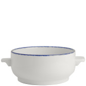 Steelite Blue Dapple Casserole Bowl Base 425ml/15oz (Pack of 6)