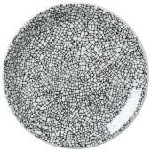 Steelite Ink Crackle Black Coupe Plate 15cm/6" (Pack of 12)