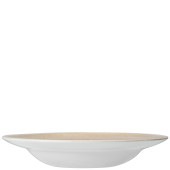 Steelite Revolution Edge Sandstone Soup Plate 24cm/9.5" (Pack of 12)
