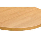 Egger Natural Lancaster Oak With Matching ABS Edge Round Table Top 700mm