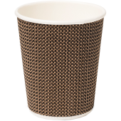 Recyclable Paper Cup Ripple Walled VIP 236ml/8oz (Pack of 500)