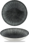 Studio Prints Agano Black Evolve Coupe Bowl 7.25"