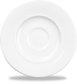 Churchill Alchemy Ambience White Standard Rim Tea Saucer 16.5cm