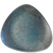 Churchill Astro Metallic Blue Lotus Plate 25.4cm/10" (Pack of 12)