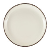 Terra Stoneware Grey Coupe Plate 24cm x12