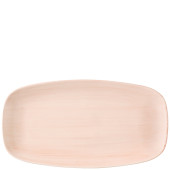 Churchill Stonecast Canvas Coral Chefs Oblong Plate 15.3 x 29.8cm/6 x 11.7" (Pack of 12)