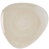 Churchill Stonecast Canvas Natural Lotus Plate 26.5cm/10.375" (Pack of 12)
