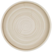Churchill Stonecast Canvas Natural Walled Plate 26cm/10.1875" (Pack of 6)