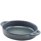 Forge Graphite Stoneware Round Dish 14.5 x 13 x 3cm (Pack of 6)