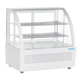 Polar C-Series Countertop Display Fridge White 100 Litre