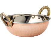 Kadai Balti Dishes Copper 13cm/5.25" 16.5oz (Pack of 12)