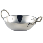 Stainless Steel Balti Dish With Handles 15cm (Pack of 12)