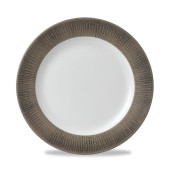 Churchill Bamboo Spinwash Dusk Footed Plate 10.25 Inch