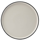 Homestead Black Walled Plate 30cm/12" (Pack of 6)