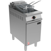 Falcon Dominator Plus Single Tank Twin Basket Free Standing Electric Fryer 20 Litre 20kW