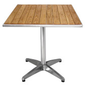 Bolero Ash Top Table Square 700mm