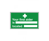 First Aid Notice - Nearest First Aider