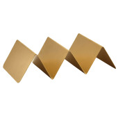 GenWare Gold Vintage Steel Fast Food Stand 2 Slot (Pack of 12)