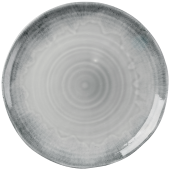 Dudson Harvest Flux Grey Organic Coupe Plate 27.5cm/10.75" (Pack of 12)
