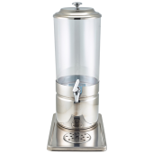 Genware Stainless Steel Juice Dispenser 7L - Front