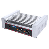 Hurricane Commercial Hot Dog Roller Grill With 9 Rollers 56cm