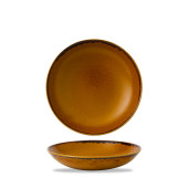 Dudson Harvest Brown Evolve Coupe Bowl 18.2cm
