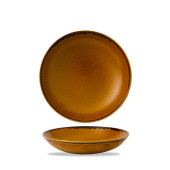 Dudson Harvest Brown Evolve Coupe Bowl 24.8cm