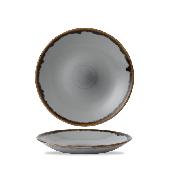 Dudson Harvest Grey Deep Coupe Plate 11 Inch
