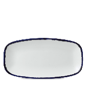 Dudson Harvest Ink Chefs Oblong Plate 11.75 x 6 Inch