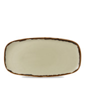 Dudson Harvest Linen Oblong Plate 29.8x15.3cm