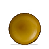 Dudson Harvest Mustard Coupe Bowl 18.2cm/7.13" 426ml/15oz (Pack of 12)
