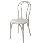 Bolero Soho Bentwood Style Resin Chairs Limewash (Pack of 4)