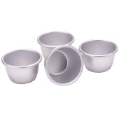 KitchenCraft Mini Pudding Moulds 7.5cm (Set of 4)