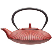 La Cafetière Red Cast Iron Infuser Teapot 600ml/20oz