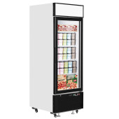 Tefcold Upright Commercial Display Freezer Glass Door 496 Litre