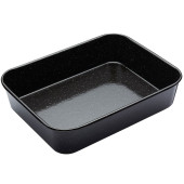 MasterClass Vitreous Enamel Roasting Pan 34 x 26 x 7cm/13.3" x 10.2" x 2.75"