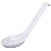 White Melamine Soup Spoon 0.6oz 18ml