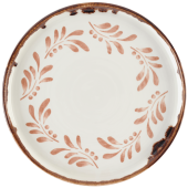 Dudson Harvest Mediterranean Terracotta Walled Plate 21cm/8.25" (Pack of 6)