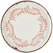 Dudson Harvest Mediterranean Terracotta Walled Plate 26cm/10" (Pack of 6)
