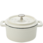 Cast Iron Calico Round Casserole 4" (10cm)