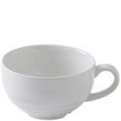 Dudson Harvest Norse White Cappuccino Cup 236ml/8oz - Side