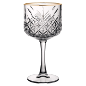 Timeless Vintage Cocktail Glasses Gold Rim 550ml/19.25oz (Pack of 12)