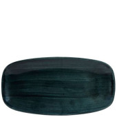 Stonecast Patina Rustic Teal Oblong Plate 29.8 x 15.3cm