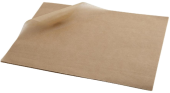 Greaseproof Paper Sheets - Brown (Small) x1000